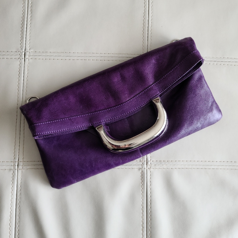 Gianni Chiarini genuine leather foldover purse - Picture 2 of 6